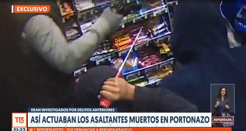 T13 - Así actuaban adolescentes que murieron baleados en portonazo