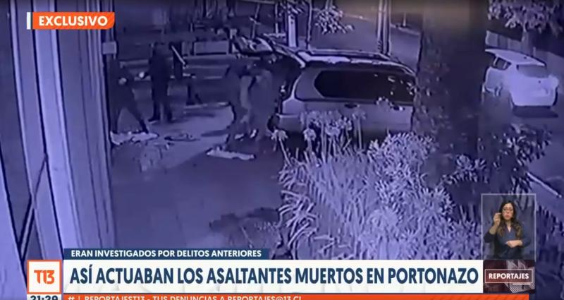 T13 - Así actuaban adolescentes que murieron baleados en portonazo