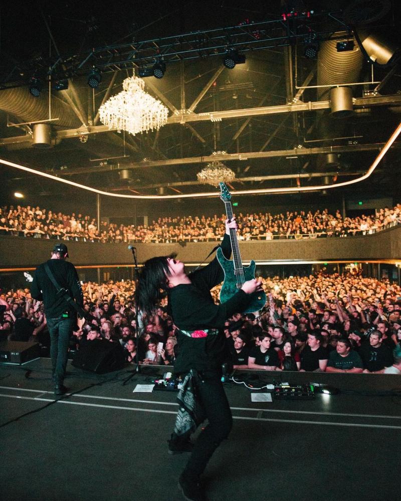 El guitarrista Ryan Siew había abandonado la gira de la banda por problemas de salud. / Foto: @polarisaus