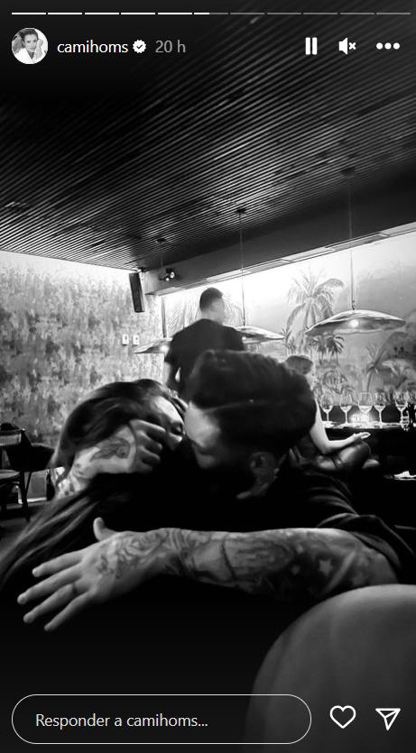 Camila Homs confirmó romance con José Ernesto Sosa. Crédito: @camihoms