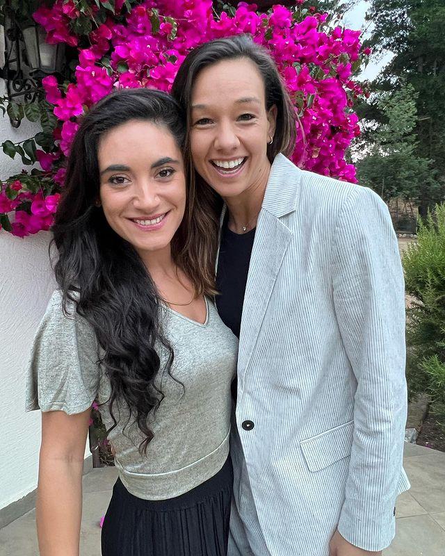 Sofía Orozco junto a su esposa Tiane Endler (Foto Instagram)