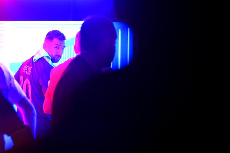 AFP - Lionel MEssi tras su último partido en el PSG