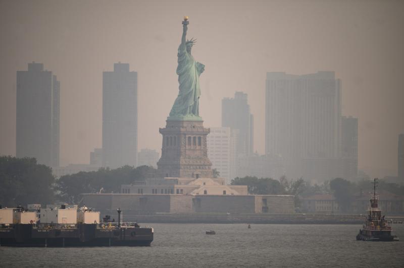 AFP - Smog en Nueva York