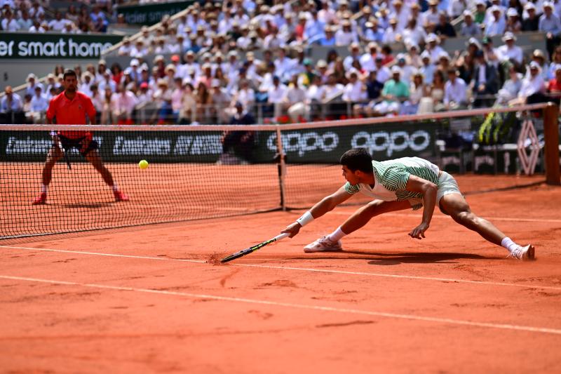 Novak Djokovic avanzó a la final de Roland Garros - AFP