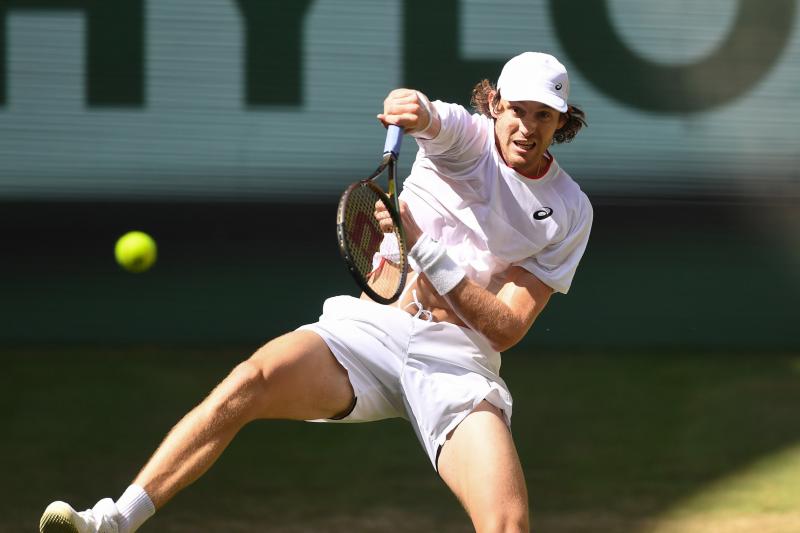 Nicolás Jarry en el ATP 500 de Halle - AFP