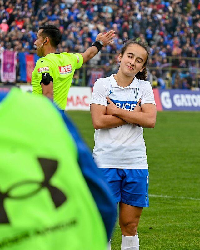 Universidad Católica logró una tremenda victoria en el Clásico Universitario. Imagen: Instagram.