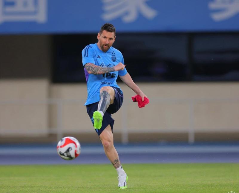 Lionel Messi está con Argentina en China para un amistoso - Instagram