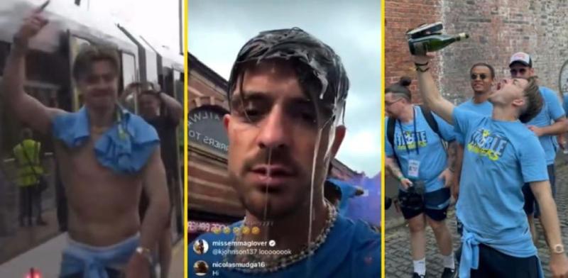 Jack Grealish se ha robado todas las miradas tras la obtención de la Champions League con el Manchester City.