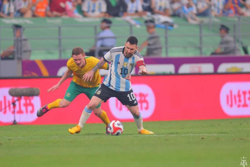 Argentina con Lionel Messi a la cabeza derrotó a Indonesia y Australia en su gira por Asia - Instagram