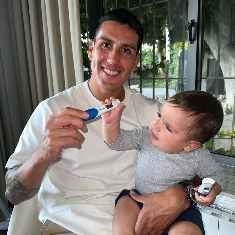 Enzo Roco, campeón con la Roja, anunció a su segundo hijo - Instagram