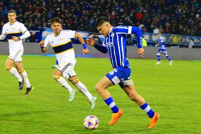 Thomas Galdames fue titular en la victoria de Godoy Cruz sobre Boca Juniors (Foto: Instagram)