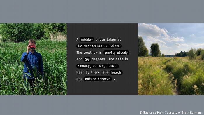 Deutsche Welle - Un ejemplo de Paragraphica, de Bjørn Karmann.