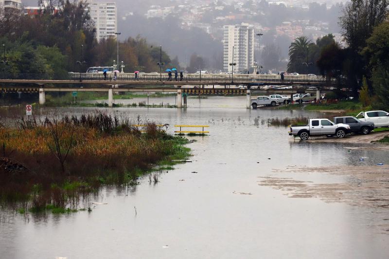 Agencia Uno - Intensas lluvias en Viña del Mar