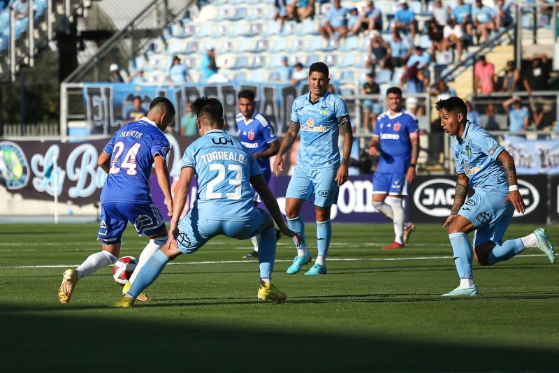 U de Chile recibe a O'Higgins en los cuartos de final de la fase regional de la Copa Chile 2023. Crédito: Agencia Uno.