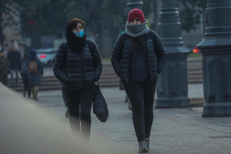 Agencia Uno - Santiago vive la mañana más fría del año