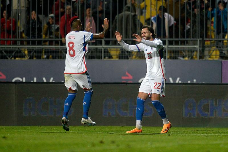 Agencia Uno - Ben Brereton, una de las figuras del triunfo de La Roja