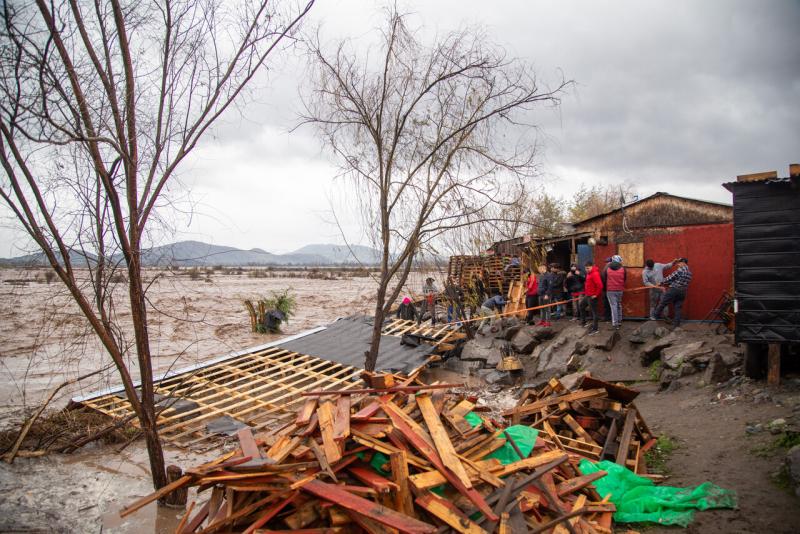 Sebastián Varas, figura de Segunda División, reveló la dramática situación de los vecinos de Rengo. Crédito: Agencia Uno.