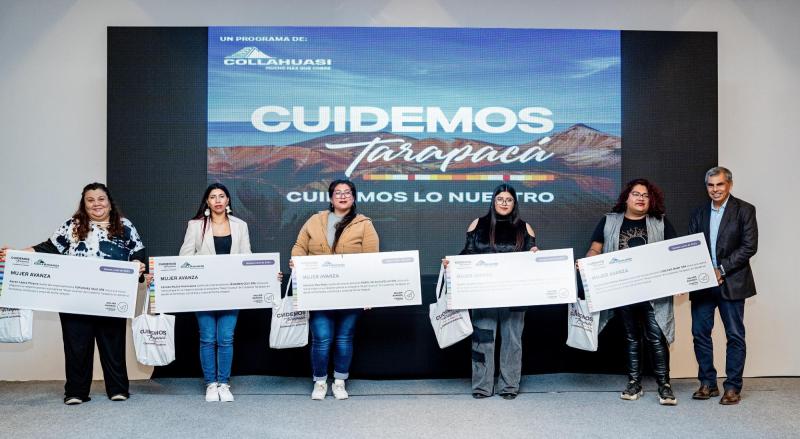 Primeras 36 emprendedoras de Tarapacá reciben fondo Mujer Avanza de Collahuasi