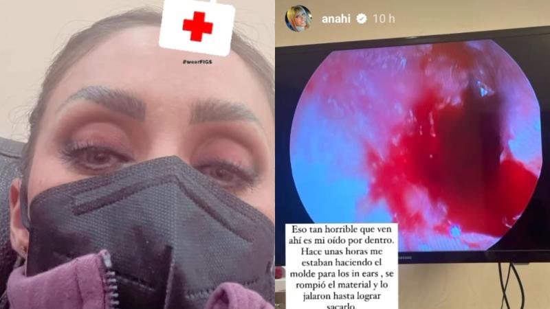 Anahí en su Instagram