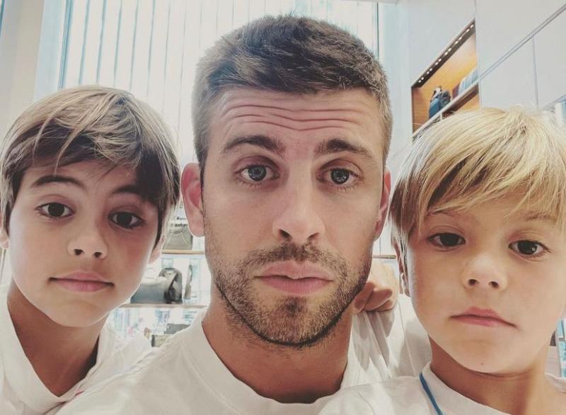 Gerard Piqué tuvo un aplaudido gesto con uno de sus hijos. / Foto: Instagram