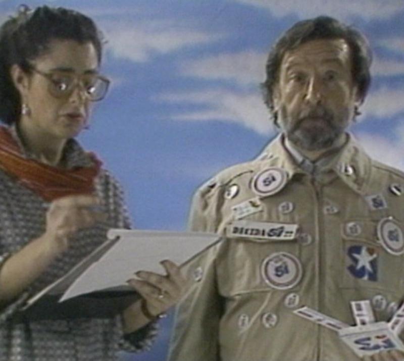 José Manuel Salcedo tuvo un rol destacado en la campaña del "No". / Foto: Captura