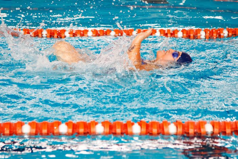 Ripley, Teletón y Canal 13 - Natación en "Campeones Sin Límites".