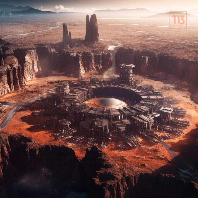 T13 - Ciudad en Marte creada por una IA