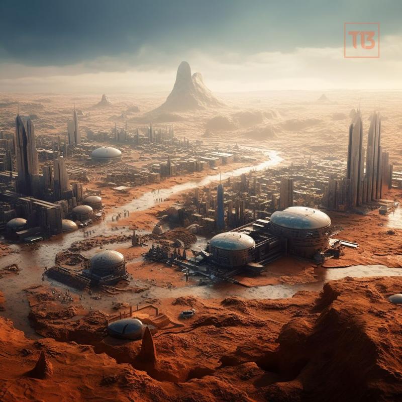 T13 - Ciudad en Marte creada por una IA