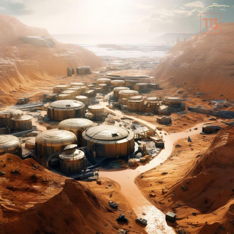 T13 - Ciudad en Marte creada por una IA