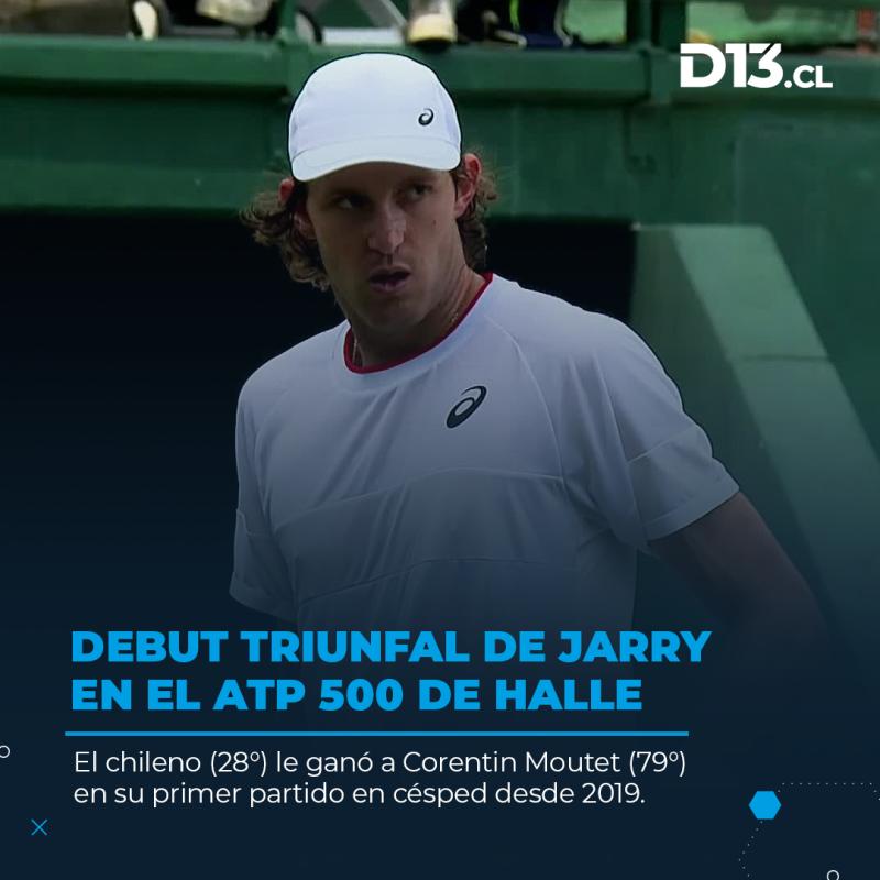 Nicolás Jarry y su triunfo en Halle.