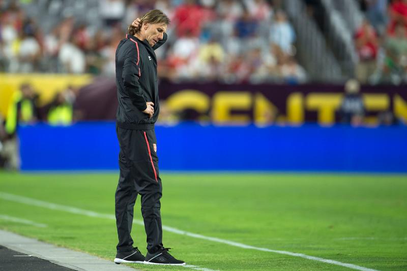 Ricardo Gareca renunció a su cargo en Vélez Sarsfield. Crédito: Photosport.