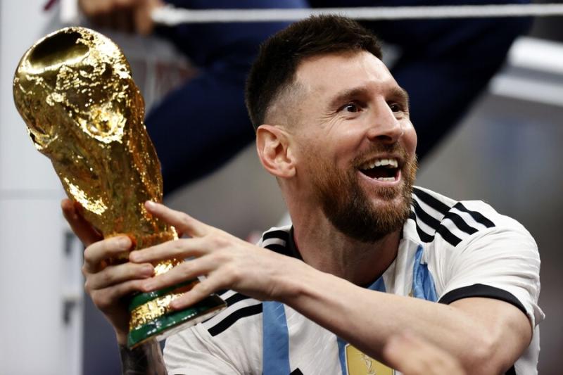 Lionel Messi ganó el Mundial Catar 2022 junto a la Selección Argentina. Imagen: Photosport.