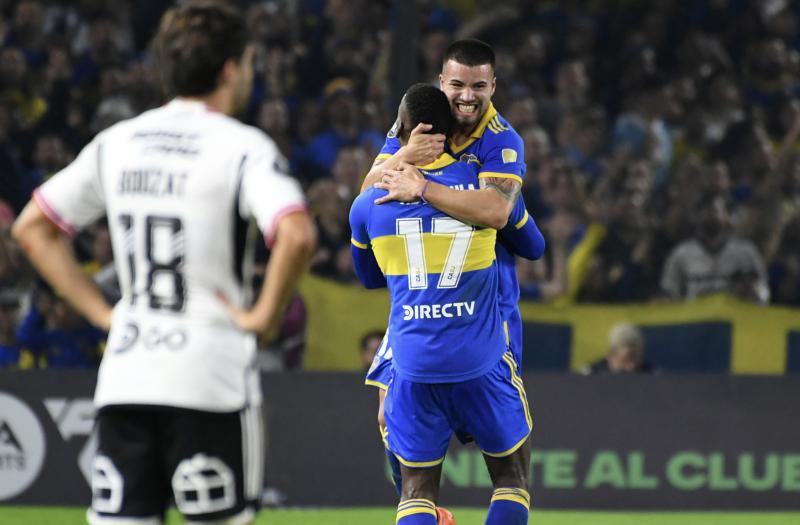 El golazo de Boca Juniors fue la forma de batir a Colo Colo y lo dejó al borde de la eliminación - Photosport