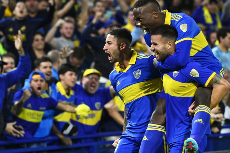 Boca Juniors venció a Colo Colo y clasificó a octavos de final de la Copa Libertadores 2023. Crédito: Photosport.
