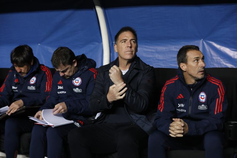 Eduardo Berizzo busca su tercer triunfo seguido a cargo de Chile. / Photosport