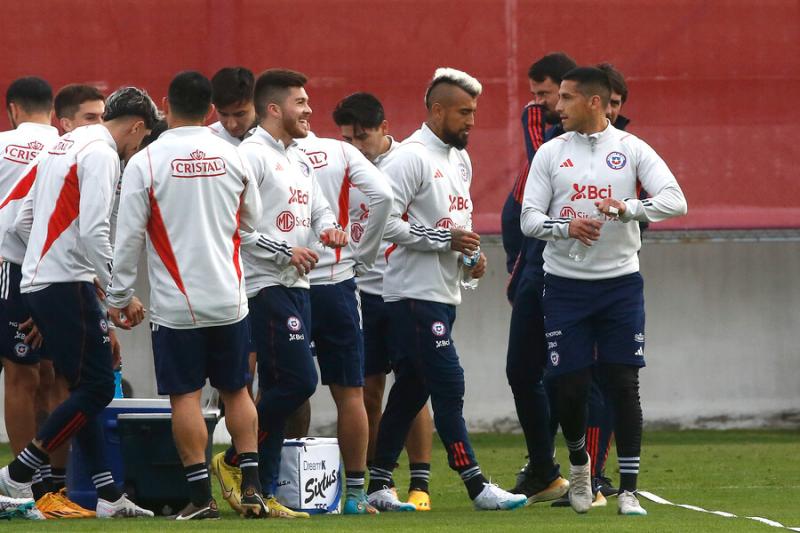 Entrenamiento de la Roja - Photosport