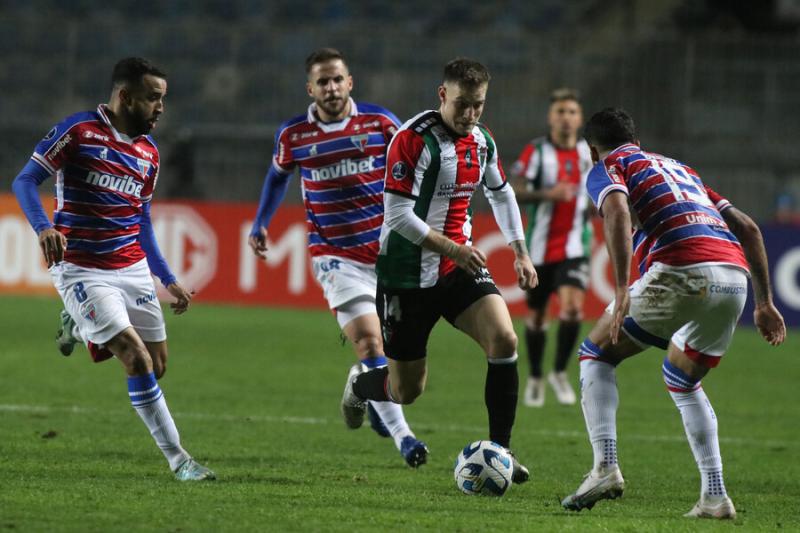 Palestino quedó eliminado de la Copa Sudamericana. Crédito: Photosport.