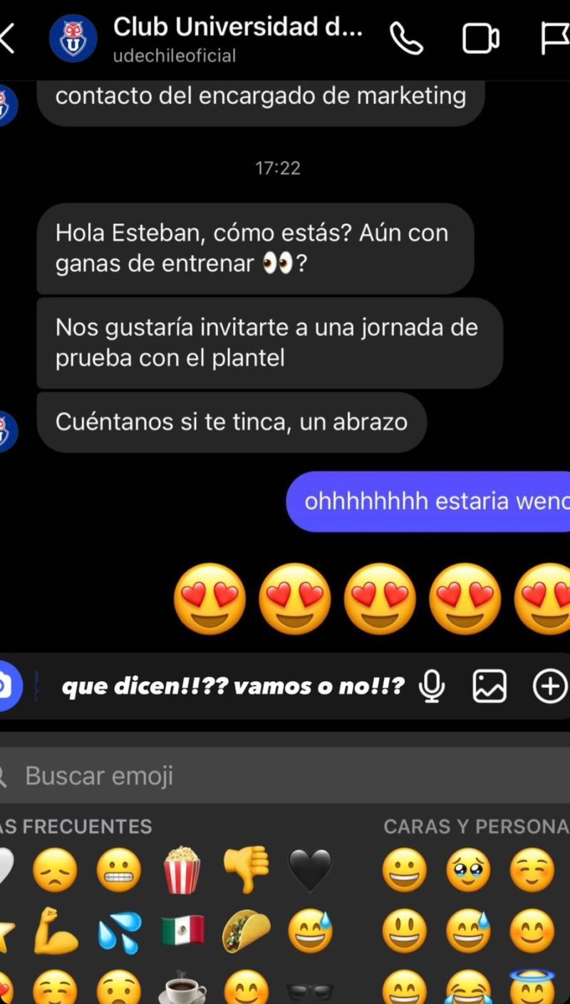 El mensaje que le enviaron desde la U a Young Cister.