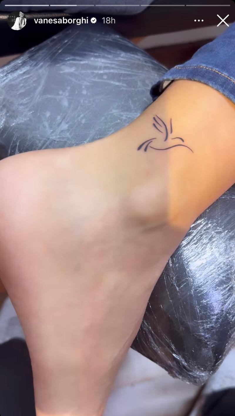 Instagram (@vanesaborghi) - Foto del tatuaje de Vanesa Borghi en honor a su hija