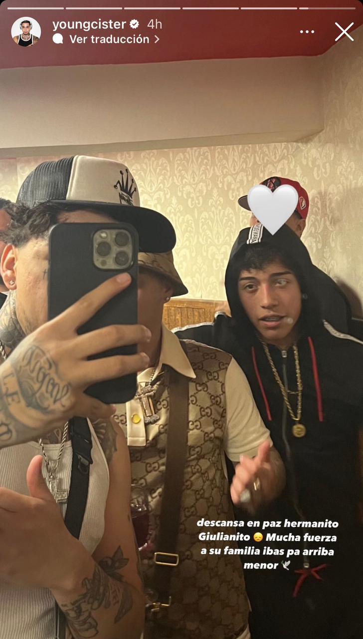 Instagram (@youngcister) - Youngcister y Giuliano Yankees