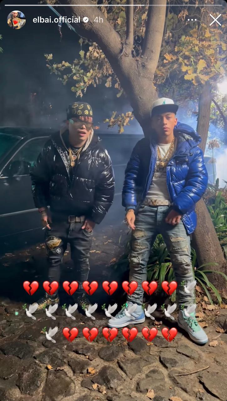 Instagram (@elbai.official) - El Bai y Giuliano Yankees