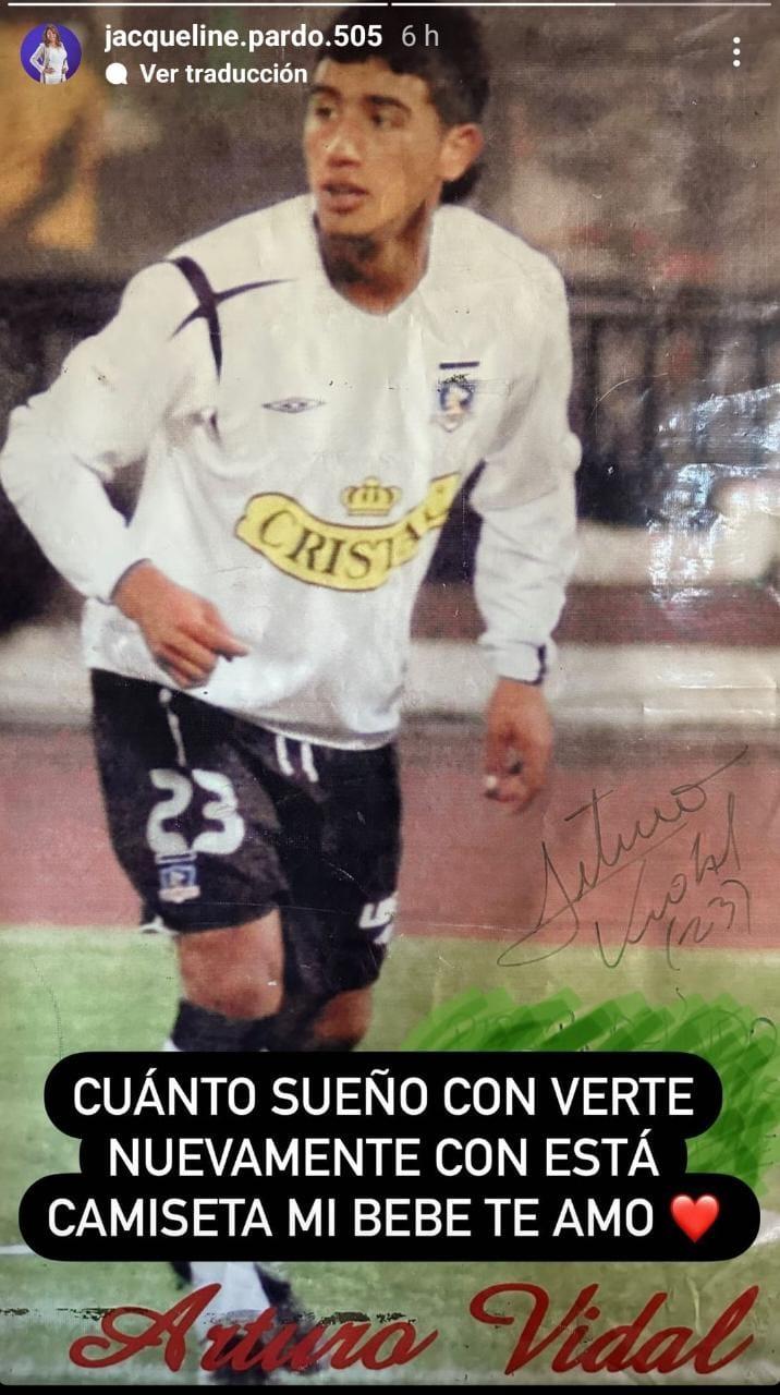 Instagram Jacqueline Pardo, mamá de Arturo Vidal