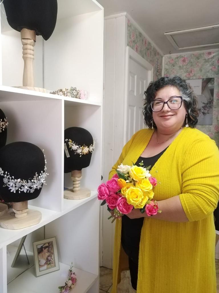 Abigail Leal, fundadora de Mi flor Esperanza