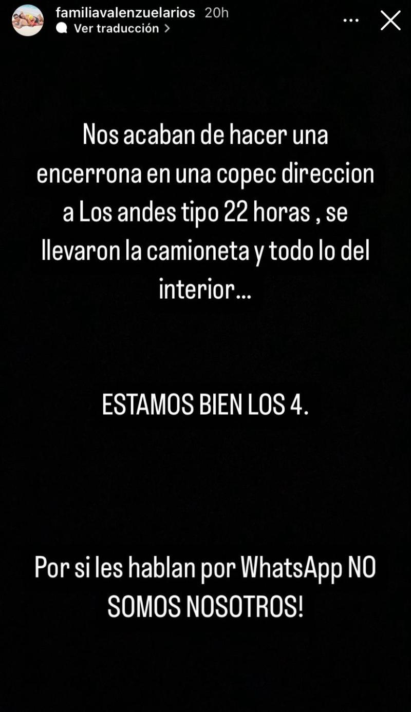 César Valenzuela sufrió una encerrona - Instagram