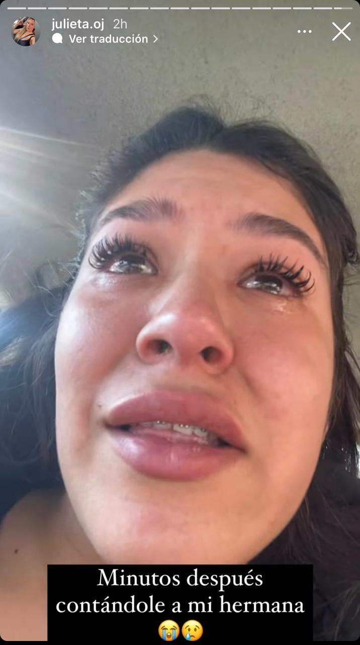 Instagram (@julieta.oj) - Mujer agredida en bencinera