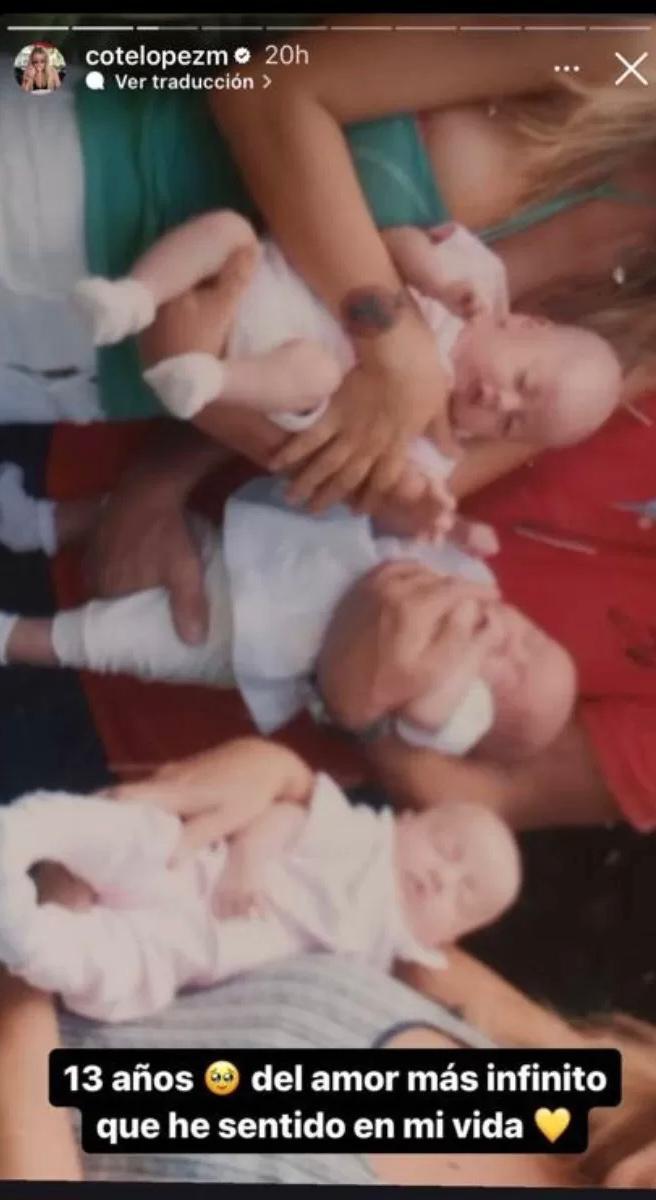 Instagram (@cotelopezm) - Foto de las hijas de Coté López