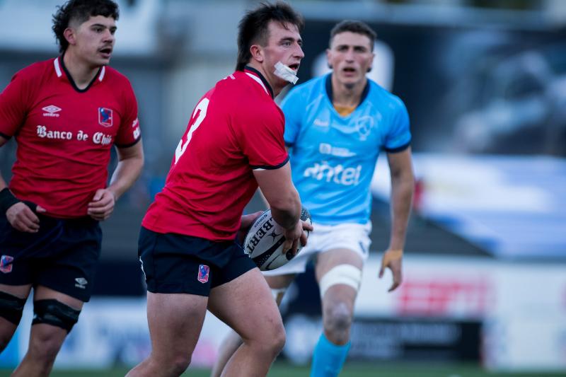 Los Cóndores cayeron ante Uruguay en un reñido partido. / Foto: Los Cóndores