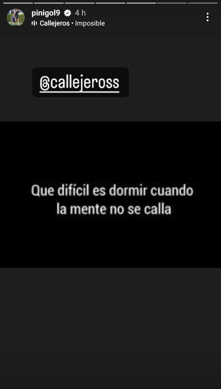 El insomnio es la mueva complicación de Mauricio Pinilla. / Foto: @pinigol9