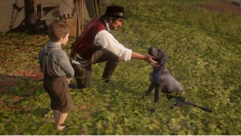 Cain en Red Dead Redemption 2.