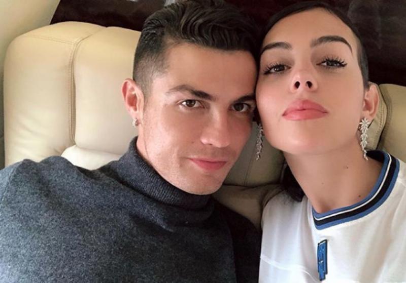 Georgina y Cristiano Ronaldo.